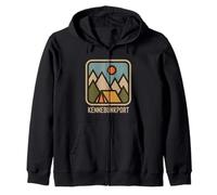 Kennebunkport Maine Nature Vacation New England Souvenir Sudadera con Capucha