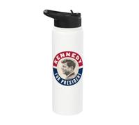 Kennedy Para Presidente 1960 Retro Stainless Steel Insulated Water Bottle