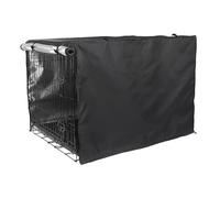Kennel Cover For Dog Cage, 107x72x77 cm Double Door Wire Kennel Privacy Cover | 42 Inches Heavy Duty Oxford Fabric Windproof KennelProtector For Medium Dog Breeds