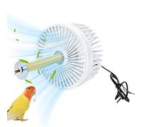 Kennel Fan for Dog Crates Quiet 2 Speeds Indirect Airflow