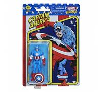 Hasbro Figura Marvel Capitán América Retro 9.5 Cm One Size Blue / Red / White