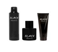 Kenneth Cole Black Eau de Toilette 3 PC Regalo de regalo para hombres