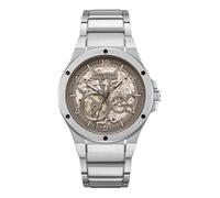 Kenneth Cole New York - Reloj de Hombre de Lujo de Acero Inoxidable, Cuerda automática, Resistente al Agua, de una Sola Capa, Tipo de dial, Reloj analógico de diseño Elegante para Hombre, Marrón