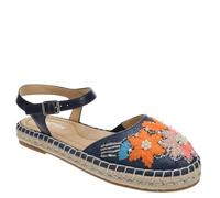 Kenneth Cole Reaction Elmar para mujer, azul marino (Navy Raffia), 37.5 EU