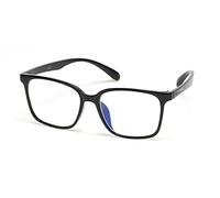 Kenneth Cole REACTION Kc1503-b - Marcos de gafas unisex con bloqueo de luz azul, negro brillante, 52 mm de EE. UU
