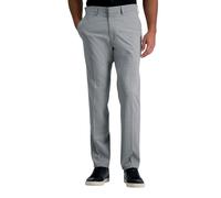 Kenneth Cole REACTION Men's Stretch Mini Plaid Slim Fit Flat Front Dress Pant