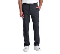 Kenneth Cole Reaction Pantalón de Vestir Ajustado para Hombre, Gris Oscuro, 32W x 30L