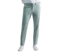 Kenneth Cole Reaction Technicole Warp Knit Slim Fit Casual Pant Pantalones Informales, Verde Claro, 36W / 29L para Hombre