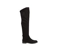 Kenneth Cole REACTION Women's Wind-y Over The Knee Stretch Boot, Black, 10 M US