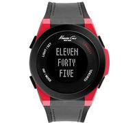 Kenneth cole reloj analogico para hombre de cuarzo con correa en cauch