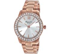 Kenneth cole reloj analogico para mujer de cuarzo con correa en acero