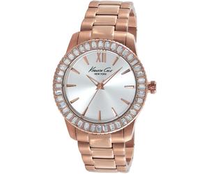 Kenneth cole reloj analogico para mujer de cuarzo con correa en acero