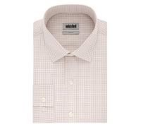 Kenneth Cole Unlisted Mens Dress Shirt Slim Fit Check