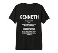 Kenneth Definition Funny Talented Great Ken Cosplay Kenneths Camiseta Premium