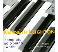 Angela Brownridge – Kenneth Leighton: Obra completa para piano solo – CD