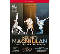 Kenneth MacMillan - Three Ballet Masterpieces [Tamara Rojo; Carlos Acosta; Edward Watson; Royal Opera House; Martin Yates; Barry Wordsworth] [Opus Arte: OA1246BD] [3 DVDs] [DVD]