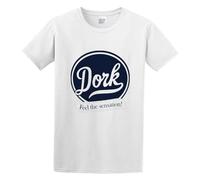 Kenneth Morgan DORK Feel The Sensation York Peppermint Pattie Parody Men's T-Shirt Unisex White Men Tees S