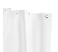 Kenney KN61469 - Cortina de Ducha de PEVA Impermeable, Calibre 5, extralarga, con Ojales de Metal Resistentes al óxido y Dobladillo magnético Pesado para baño, 70 Pulgadas de Ancho x 78 Pulgadas de