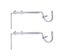 Kenney kn85293 Ajustable Soporte de Barra de Cortina, níquel Satinado