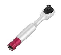 Kennso 1/4 '' Mini llave de trinquete y destornillador de puntas Multi herramienta - Juego de llaves Herramienta de reparación Juego de llaves de vaso Herramienta(100mm)