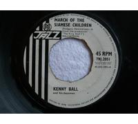 KENNY BALL - MARCH OF THE SIAMESE CHILDREN 7 INCH (7" VINYL 45) UK PYE 1962