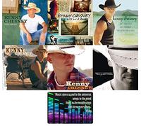 Kenny Chesney - Kenny Chesney: Top 6 Studio Albums Ultimate Country CD Collection with Bonus Art Card (Hemingway's Whiskey / Be As You Are / The Road and the Radio and More)