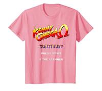 Kenny Omega Juego 8 bit Camiseta, Niños, Rosado, 3 años