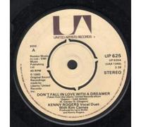 KENNY ROGERS WITH KIM CARNES - DON'T FALL IN LOVE WITH A DREAMER 7 INCH (7" VINYL 45) UK UNITED ARTISTS 1980