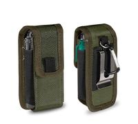 KENOBEE Funda multiherramienta, funda con bolsillos compatible con Leatherman Wave Plus Wingman Surge Rebar Rev, pequeña bolsa de herramientas con clip para cinturón, bolsa EDC para camping senderismo