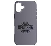 Kenosha Wisconsin - Kenosha WI Oficial Carcasa para iPhone 16 Plus