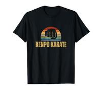 Kenpo Karate, diseño retro retro de los 70, divertido kenpo americano Camiseta