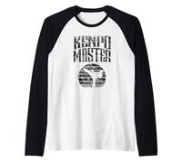 Kenpo Master Saings - Peleador de Karate para Artes Marciales Camiseta Manga Raglan