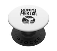 Kenpo Master Saings - Peleador de Karate para Artes Marciales PopSockets PopGrip Adhesivo
