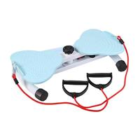 Kensbro Discos giratorios para cintura con resistencia ajustable y función de masaje de pies, torsión de cintura con bajo ruido, capacidad de carga de 150 kg, aparatos de fitness para el hogar