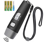 Kensbro Silbato electrónico Silbato trino enseñanza Deportiva Silbato de Mano Ajustable con 3 volúmenes y 3 Tonos Silbato Deportivo para Entrenamiento de educación física (Negro)