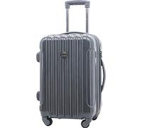 kensie Equipaje de Mano Alma de 50.8 cm con Cerradura TSA, Gun Metal, 20-Inch Carry-On, Alma - Juego de Equipaje