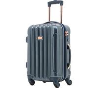 kensie Juego de Equipaje Alma para Mujer, Azul Medianoche, 20-Inch Carry-On, Alma - Juego de Equipaje