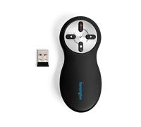 Kensington (33374EU) - Puntero láser rojo inalámbrico para presentaciones en PowerPoint y/o Keynote, Compatible con Window y MacOS, Alcance 20 m Nanorreceptor USB