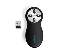 Kensington (33374EU) - Puntero láser rojo inalámbrico para presentaciones en PowerPoint y/o Keynote, Compatible con Window y MacOS, Alcance 20 m Nanorreceptor USB