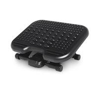 Kensington 56155EU Reposapiés Ergonómico Ajustable SoleMassage, Mejora la Postura y Alivia Dolores Relacionados con la Ciática y otros Problemas Ortopédicos gracias a la Superficie de Masaje, Negro