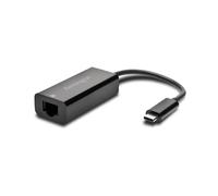 Kensington Adaptador de USB-C a Ethernet, Thunderbolt 3, Gigabit 10/100/1000, Co