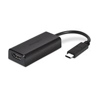 Kensington Adaptador USB-C a HDMI - CV4000H Adaptador USB-C a 4K HDMI, adaptador de video externo, USB-C para resolución Ultra HD a 30 Hz - Certificado para trabajar con Chromebook (K38675WW)