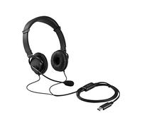 Kensington Auriculares USB con Micrófono y Control de Volumen, Tecnología de Cancelación de Ruidos, Banda Ajustable Universal para Todas Las Edades (K33065WW)