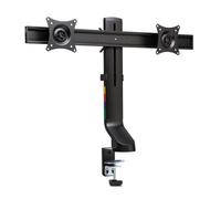 KENS K55513WW - Soporte para monitor, 2 pantallas, hasta 27'', montaje en mesa