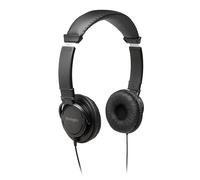 Kensington Classic EQ - Auriculares de 3,5 mm, Cable Trenzado de Nailon de 1,8 m, para Escuela, niños, Adultos, Diadema Acolchada Ajustable, Color Negro (K97602WWB)