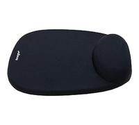 Kensington Comfort Gel Negro - Alfombrilla de ratón (Negro, Monótono, Gel, Descansa muñecas, Base antiderrapante)