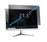 Kensington Filtro de Privacidad para Monitor, Extraíble y Bidireccional para Monitores de 21,5" 16:9, Revestimiento Antideslumbrante y Reversible con Reducción de Luz Azul Antifatiga Ocular, 628335