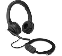 KENSINGTON H1000 - MICRO-CASCO USB-C CON CABLE PROFESIONAL, 1 OREJA