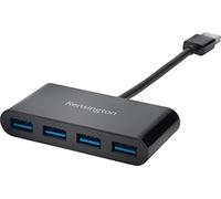 Kensington Hub USB 3.0 de cuatro puertos UH4000: negro