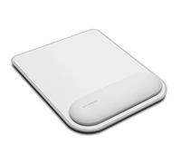Kensington K50437EU - Alfombrilla Reposamuñecas ErgoSoft para Ratón Estándar, Exterior De Piel Sintética con Acolchado De Gel, Diseño Ergonómico, Superficie De Alto Rendimiento, Base Antideslizante